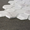 Hexagonal Mosaic White Nature Mix Tiles Glass Mosaic Popular for Hot Kitchen Bathroom Mosaic Floor Tiles And Wall Tiles