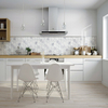 Hexagonal Mosaic White Nature Mix Tiles Glass Mosaic Popular for Hot Kitchen Bathroom Mosaic Floor Tiles And Wall Tiles