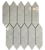 DS Modern Design Stainless Steel Backsplash Kitchen Bath Room Inkjet Leaf Shaped Mosaic Floor Tiles