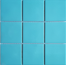 DS Factory Cheap Price Pink Color for Kitchen Wall Tile Square Ceramic Mosaic Tile