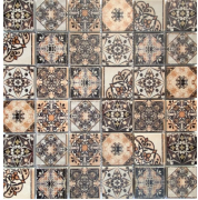 Inkjet Printing Pattern Stone Marble Wall Floor Mosaic Ceramic Tile Sticker