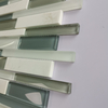 Long Strip Mixed Size Color Crystal Glass Mosaic Tile