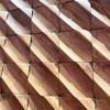 Wood Wall Mosaic tile Customized Design Timber 3D Laminated Wood Siding Decorative Panel Planks Wooden Mosaics