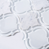 Lantern Mosaic White Nature Stone Mix Tiles Glass Mosaic Popular for Hot Kitchen Bathroom Mosaic Floor Tiles And Wall Tiles