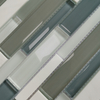 Long Strip Mixed Size Color Crystal Glass Mosaic Tile