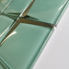 Light Green Color Beved Silver Plated Star Style Crystal Glass Mosaic Tiles