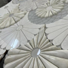 Marble Mosaic Tile Waterjet Cutting for Interior Hotel Mall Wall Art