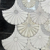 Marble Mosaic Tile Waterjet Cutting for Interior Hotel Mall Wall Art